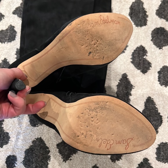 Sam Edelman 🖤 KAYLA Platform Over Knee Thigh High Heeled Boot 8 - Picture 10 of 11